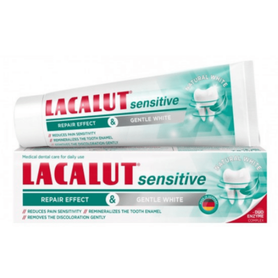 Lacalut sensitive repair and gentle white